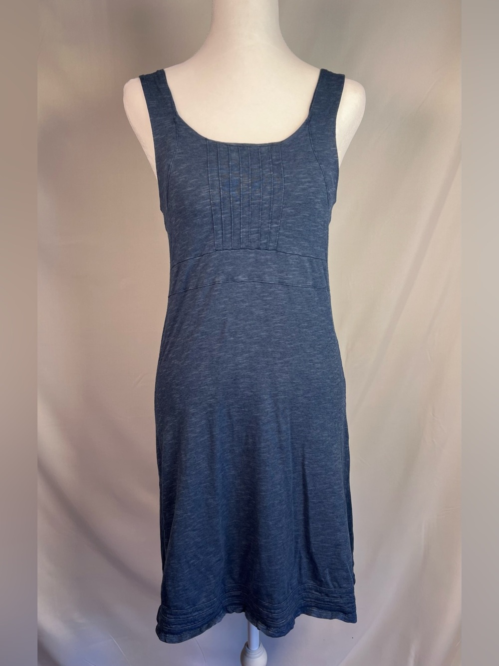 Horny Toad Casual Sleeveless Scoop Neck Knit Dress Built In Bra - Small